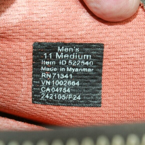 LL Bean Mountain Classic Multicolor Nylon Quilted Anti-Odor Ankle Boots Sz 11 M - Picture 8 of 10